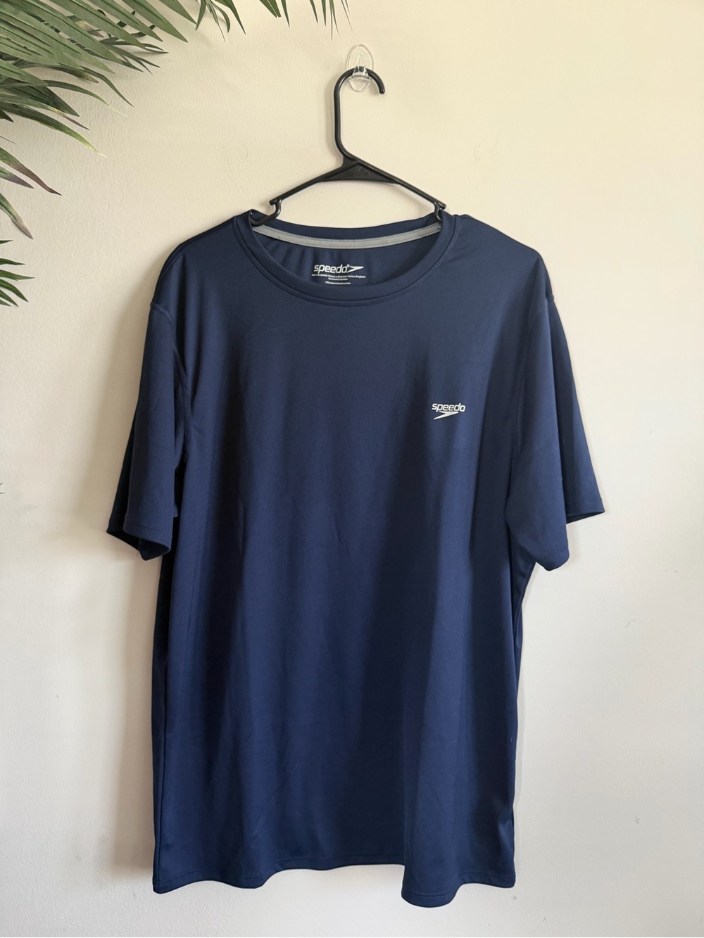 Speedo Navy Blue Short Sleeve Performance Tee